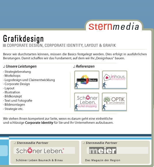 Werbeagentur Wendelstein, Offsetdruck Service in Wendelstein, sowie die Werbeagentur für Kommunikation und Emotion, ist Sternmedia